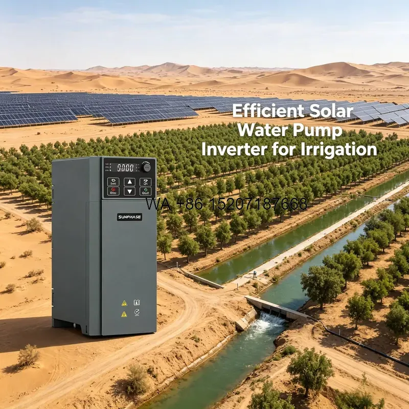 Solar Pump Inverter 2.2Kw - Sunphase 2.2kW 고효율 MPPT 99% 3HP