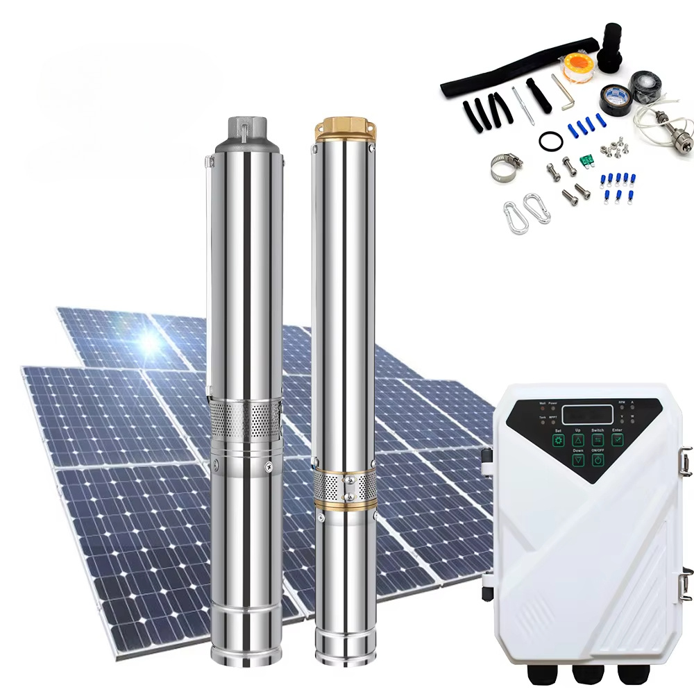 Solar Water Pump 1Hp Dc - 1마력 태양광 워터 펌프 DC 태양광