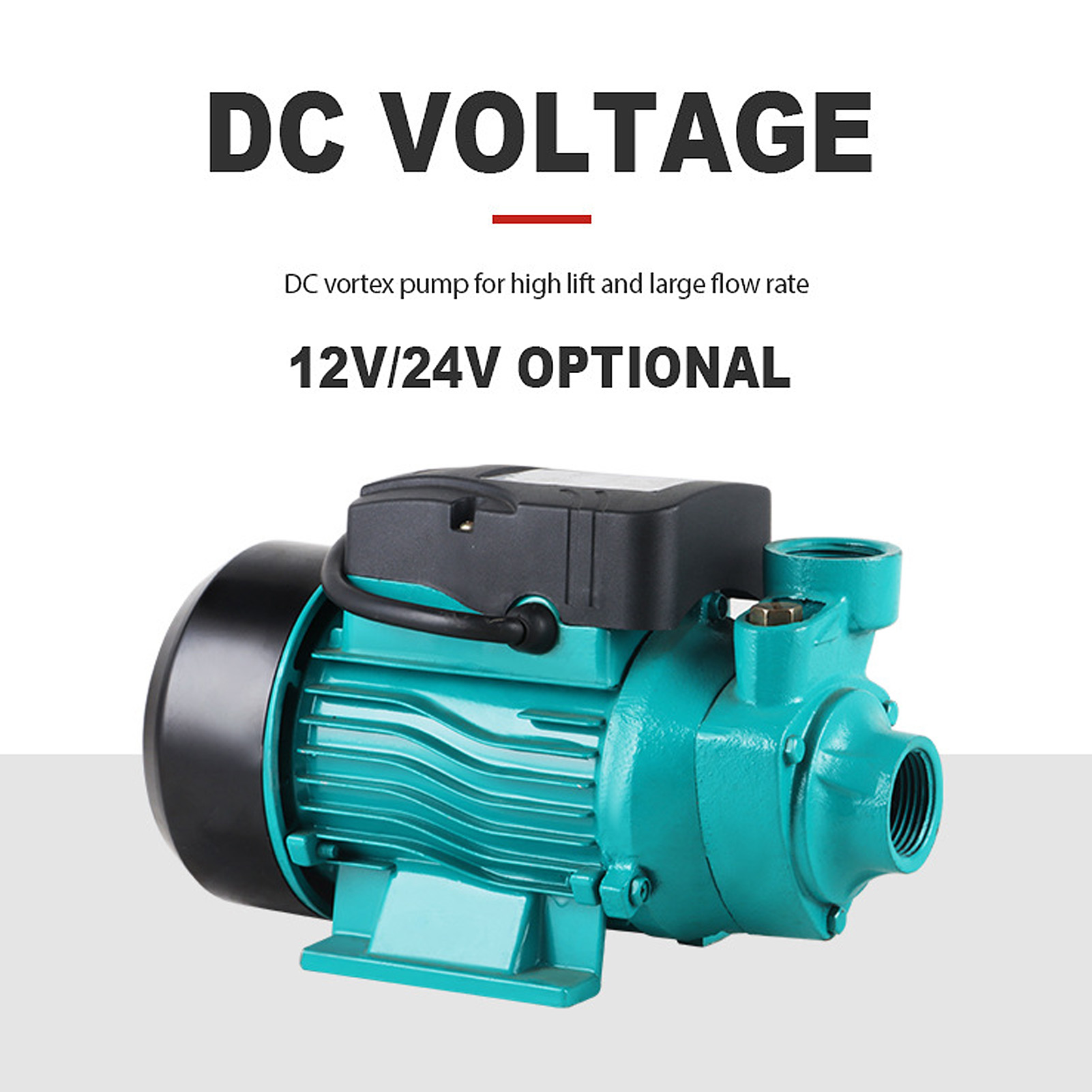 Dc Submersible Pump 24V 200W - 200W 3200rpm 태양광 워터 펌프, 25미터