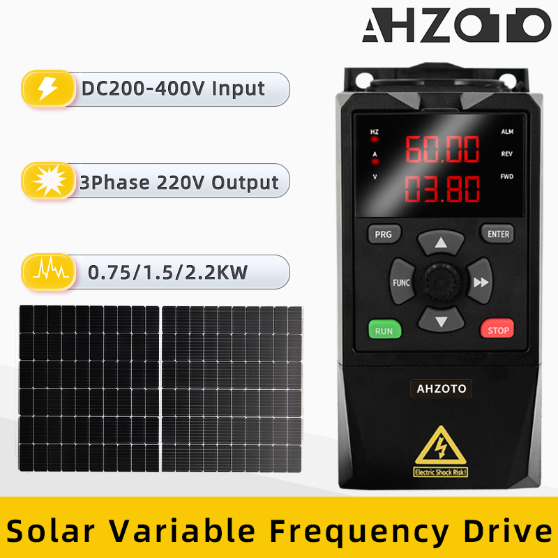 Mppt Solar Pump Controller 1.5Kw - 태양광 VFD 인버터, DC-AC 3상 변환기,