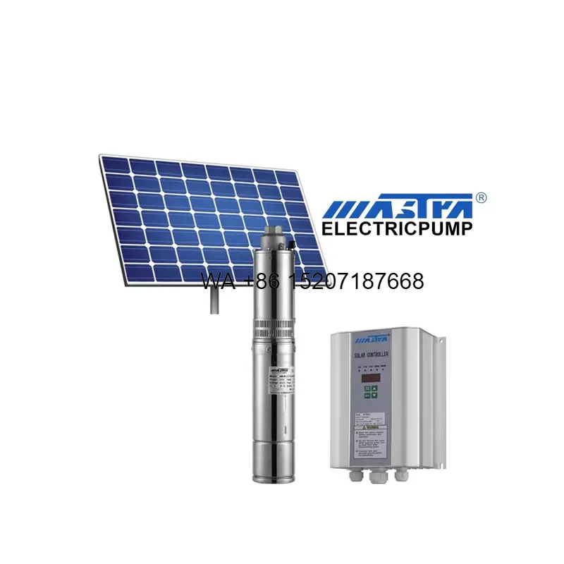 Solar Water Pump 48V Submersible - WMWMNU 4인치 400W 48V 태양광 수중