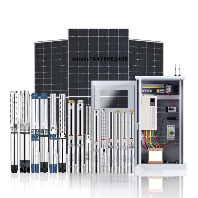Solar Powered Water Pump Kit Complete - AC 딥 서브머저블 풀 파워 웰