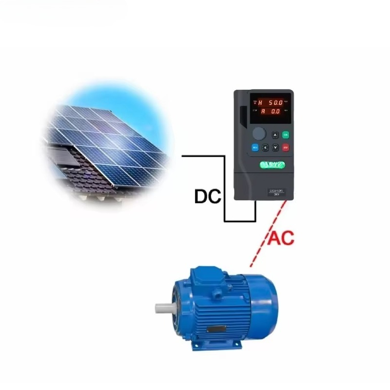 Solar Pump Inverter 2.2Kw - 2.2kW 3HP 220V 단상-3상 태양광 양수기