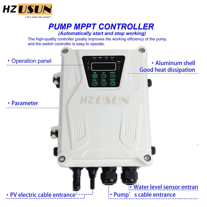 HZUSUN 3인치 DC 600W 태양광 심정용 펌프  - Solar Water Pump 48V Submersible 리뷰 및 가격