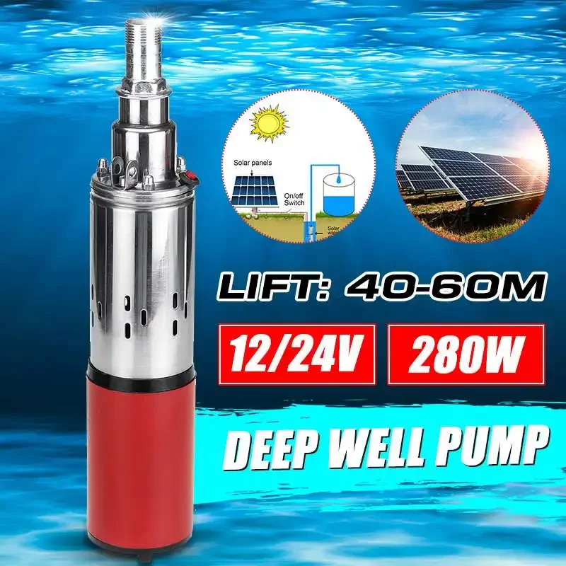280W 12V/24V 태양광 워터 펌프 내구성 높은  - Solar Irrigation Pump 12V 리뷰 및 가격