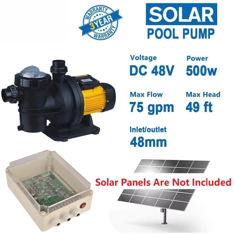 JP17-15/500 태양광 수영장 순환 물 필터 모터 - Solar Pool Pump 48V Dc 리뷰 및 가격