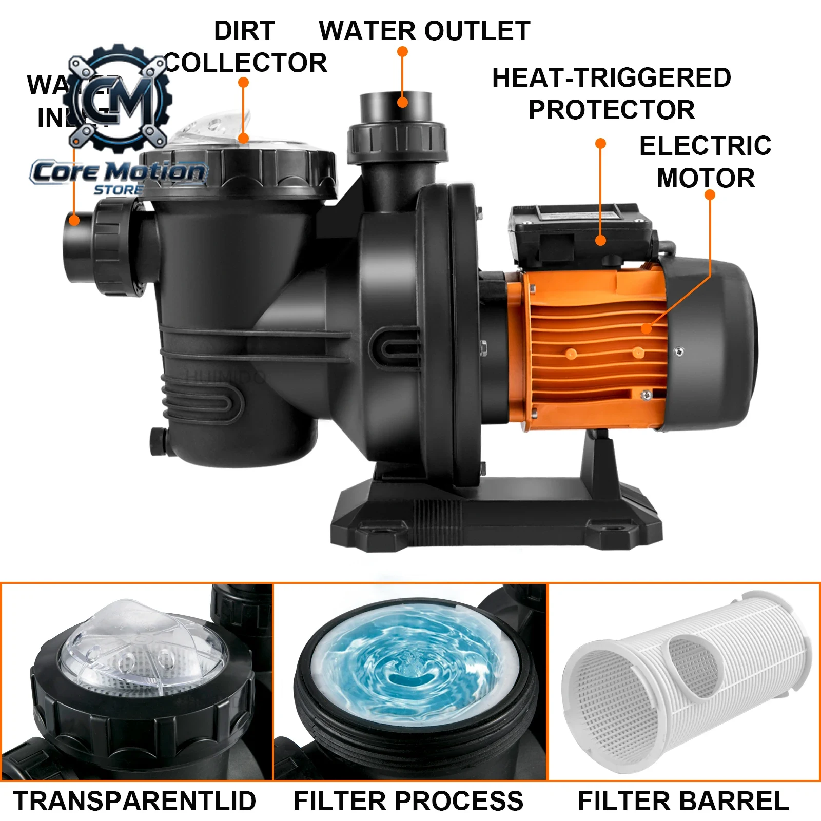 VEVOR 수영장 펌프 48V DC/500W 태양광 워 - Solar Pool Pump 48V Dc 리뷰 및 가격