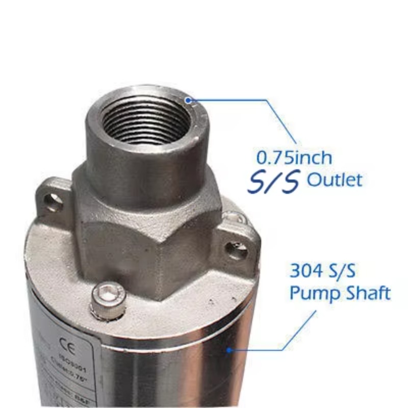 DC 고압 48V 120m 심정용 태양광 수중 펌프 - Solar Water Pump 48V Submersible 리뷰 및 가격