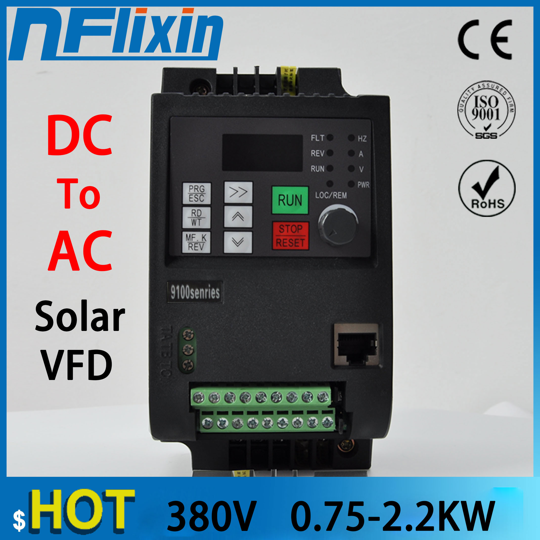 PV 태양광 인버터 DC-AC 3상 변환기 220V/3 - Mppt Solar Pump Controller 1.5Kw 리뷰 및 가격