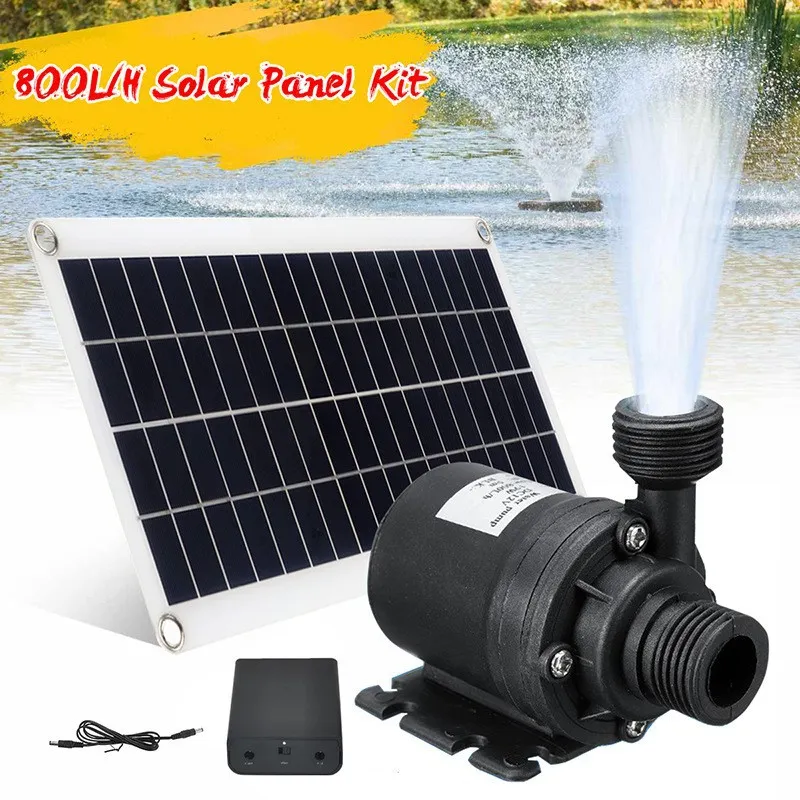 50W, 12V 태양광 패널, 저소음 분수, 정원 연못 - Solar Irrigation Pump 12V 리뷰 및 가격