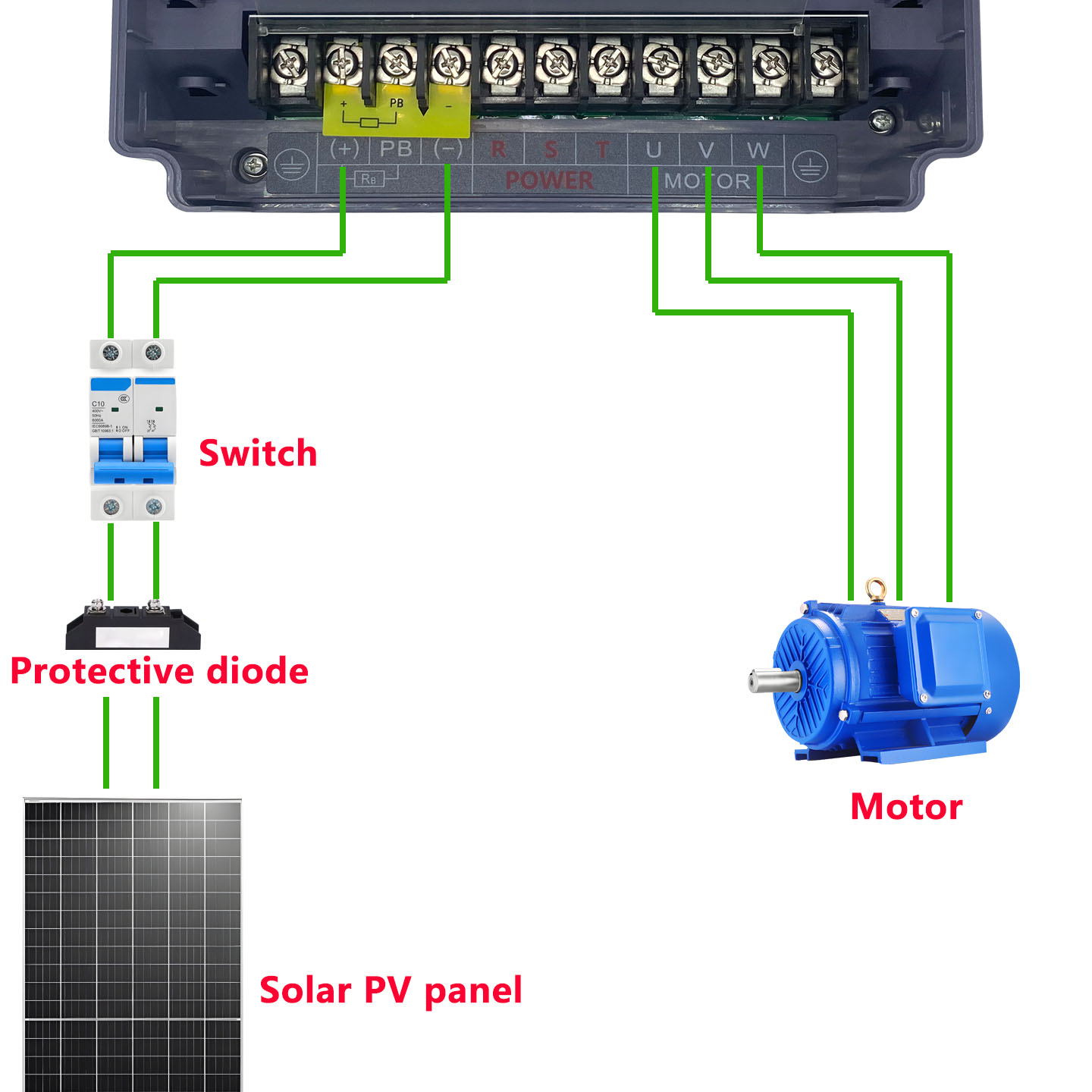 고성능 5.5kW VFD 벡터 인버터 팬 펌프 태양광  - Solar Pump Inverter 5.5Kw Three Phase 리뷰 및 가격