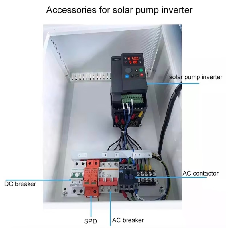 베스트셀러 2.2KW 3HP VFD AC 드라이브 1상 - Solar Pump Inverter 2.2Kw 리뷰 및 가격