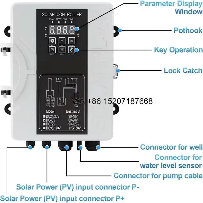 Wmwmnu 48V 750W 태양광 수중 펌프, MPP - Solar Water Pump 48V Submersible 리뷰 및 가격