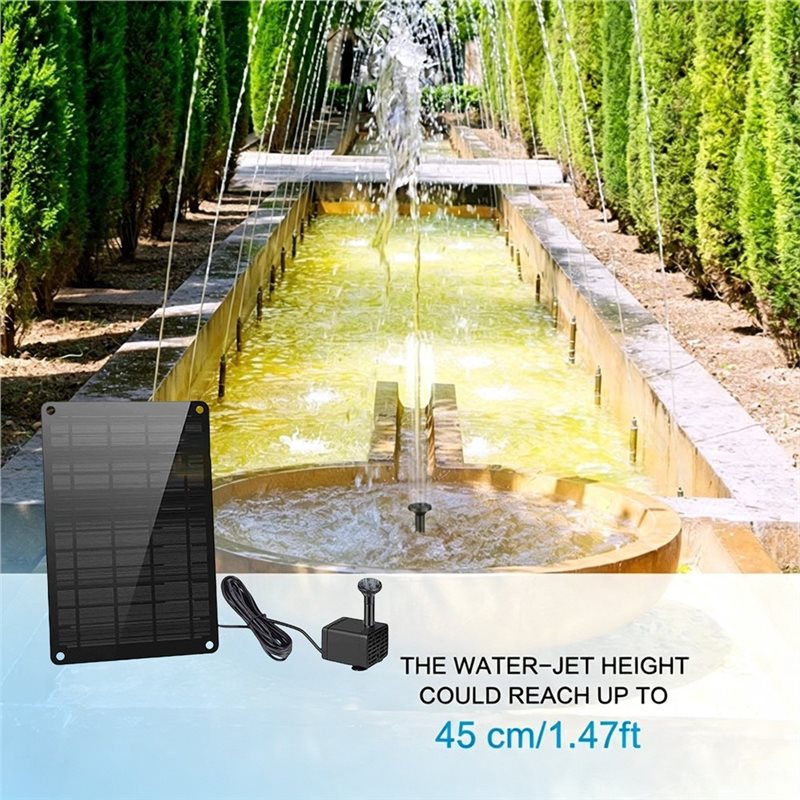 ABDJ-태양광 패널로 작동하는 9W 정원용 수영장/연 - Solar Powered Water Pump Kit Complete 리뷰 및 가격