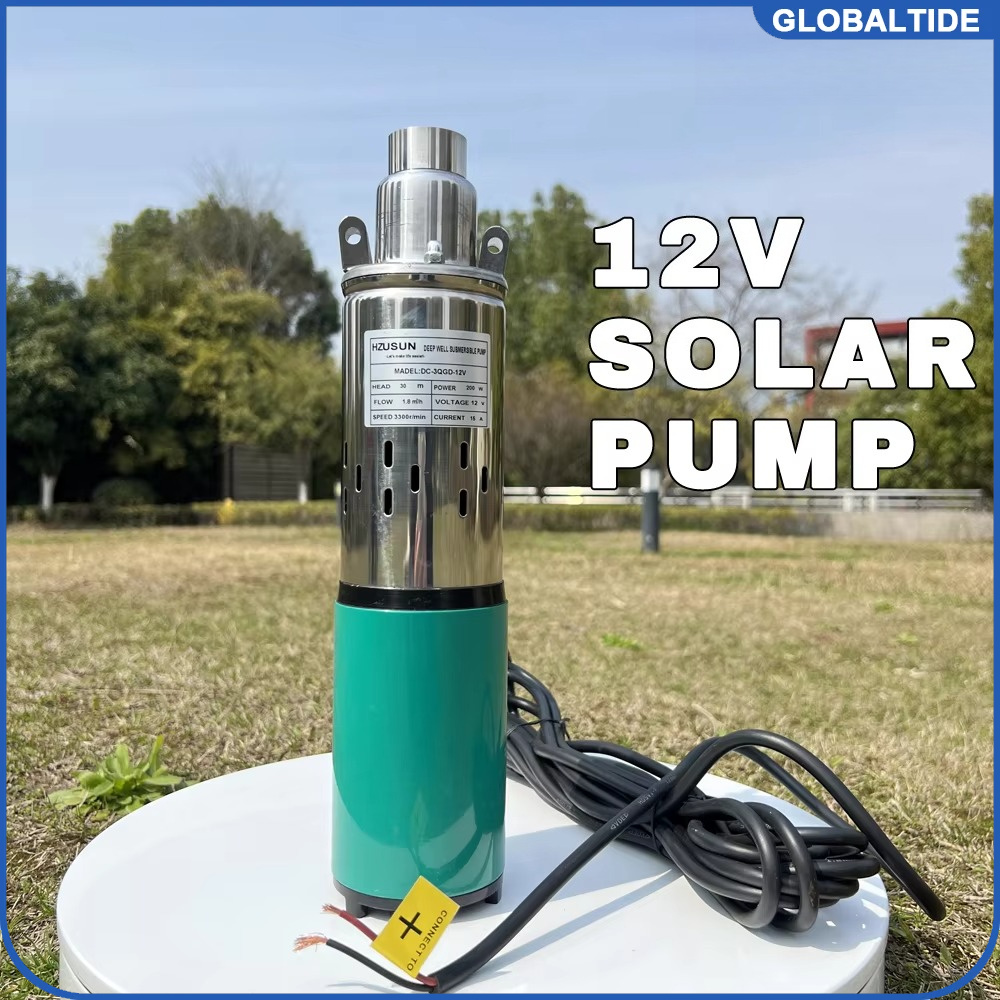 12V 태양광 전원으로 작동하는 수중형 스크류 펌프,  - Solar Irrigation Pump 12V 리뷰 및 가격