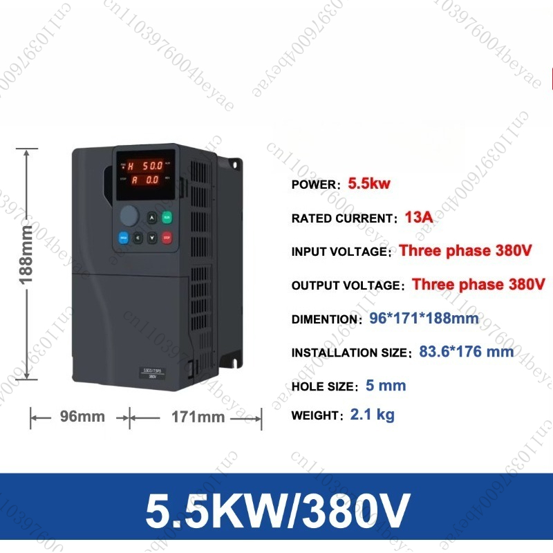 삼상 380V 입력 태양광 펌프 인버터 5.5kw 가변 - Solar Pump Inverter 5.5Kw Three Phase 리뷰 및 가격