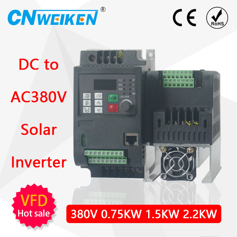 3 단계 380V 입력 웨이브 전원 태양 가변 주파수  - Solar Pump Inverter 5.5Kw Three Phase 리뷰 및 가격