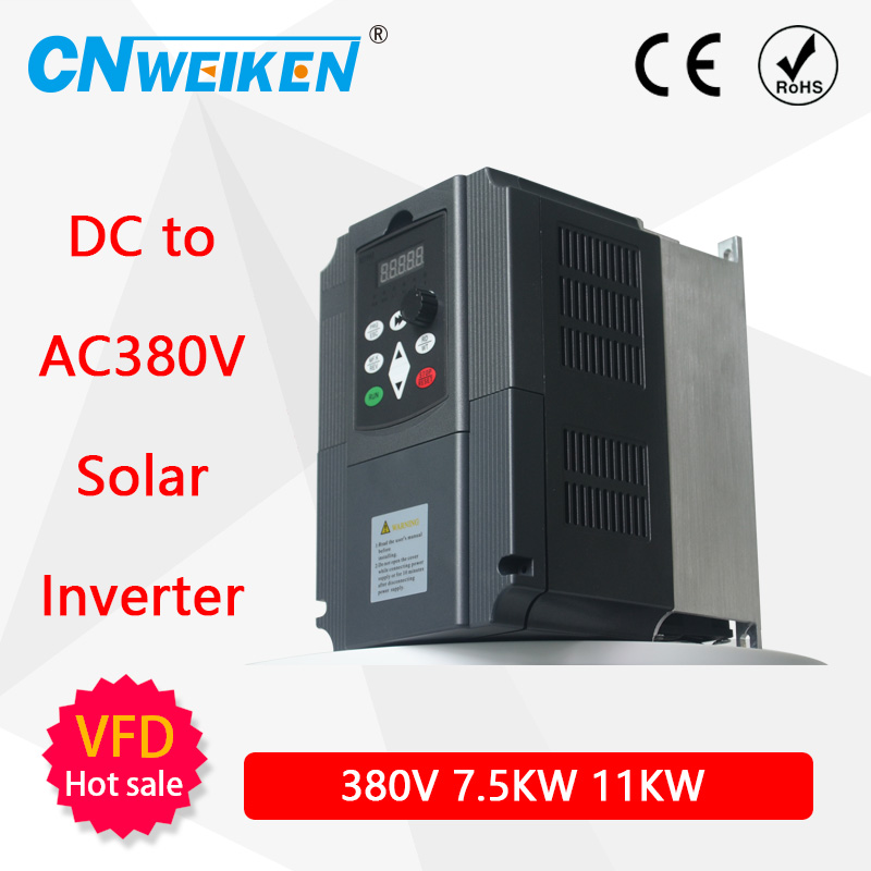 3 단계 380V 입력 웨이브 전원 태양 가변 주파수  - Solar Pump Inverter 5.5Kw Three Phase 리뷰 및 가격